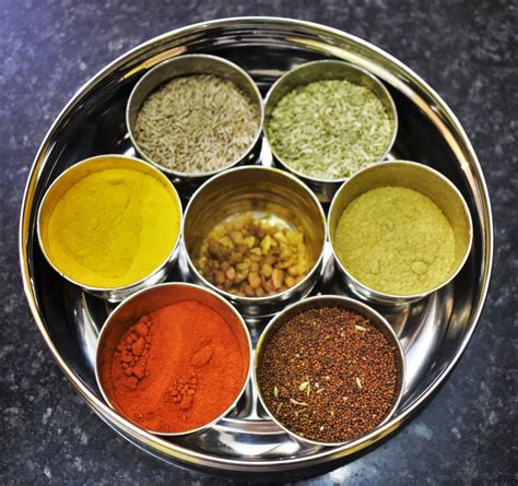 traditional indian spice box